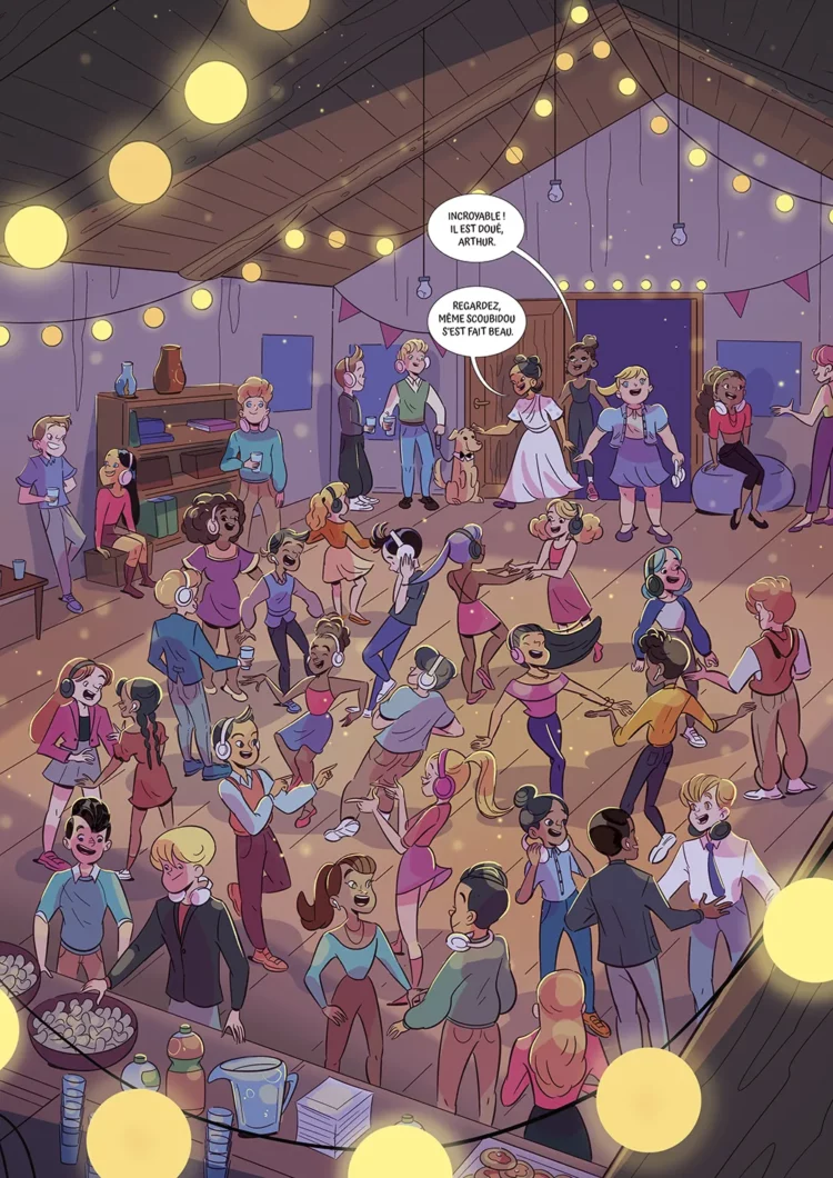 La Magie de la Danse | Cover Art | Comics | Maurizia Rubino Illustrator & Comic Artist