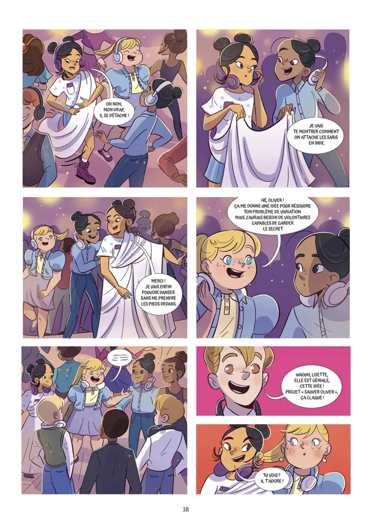 La Magie de la Danse | Comics | Illustrations | Maurizia Rubino Illustrator & Comic Artist