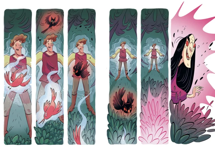 Lorinn et Lorinndell - Les Merveilleux Contes de Grimm | Bande Dessinée | Maurizia Rubino Illustratrice & Dessinateur