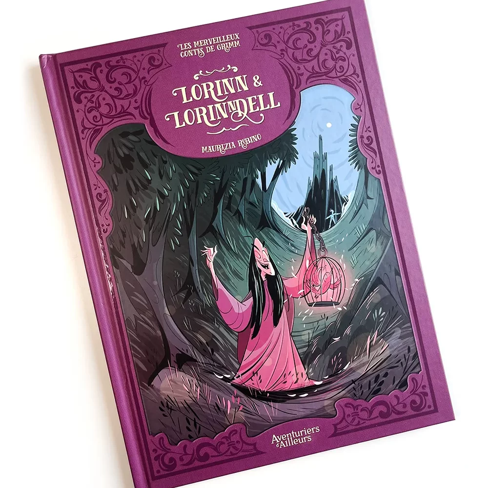 Lorinn et Lorinndell - Les Merveilleux Contes de Grimm | Cover Art | Comics | Maurizia Rubino Illustrator & Comic Artist