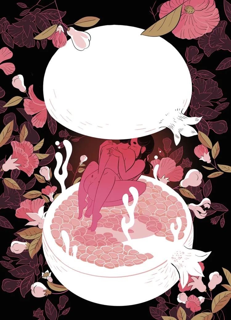 Melograna | Cover Art | Maurizia Rubino Illustrator & Comic Artist