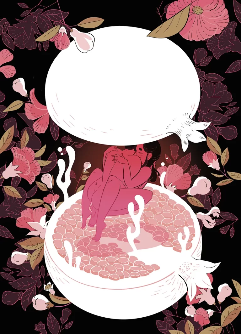 Melograna | Cover Art | Maurizia Rubino Illustrator & Comic Artist