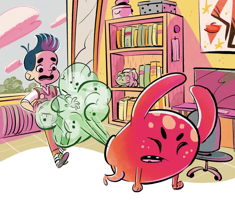Mostro Mio | Children Book Illustration | Maurizia Rubino Illustrator & Comic Artist