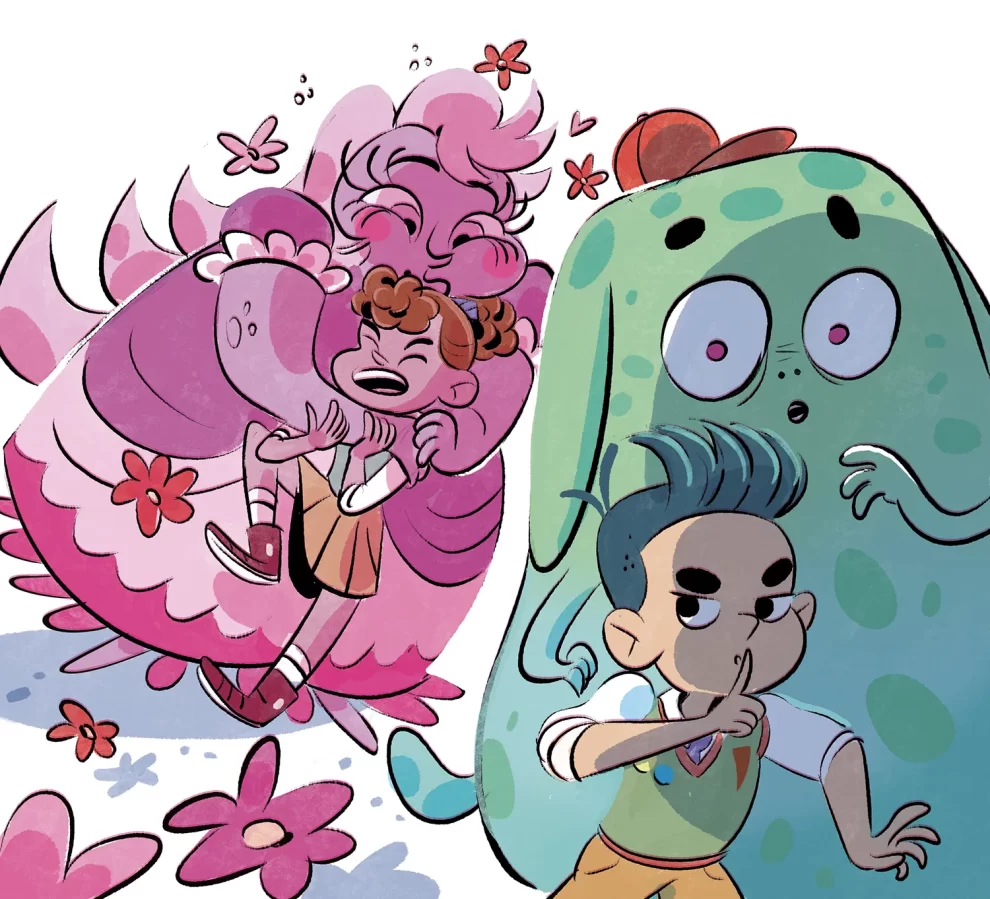 Mostro Mio | Illustrazioni Libri per bambini | Maurizia Rubino Illustratrice & Fumettista