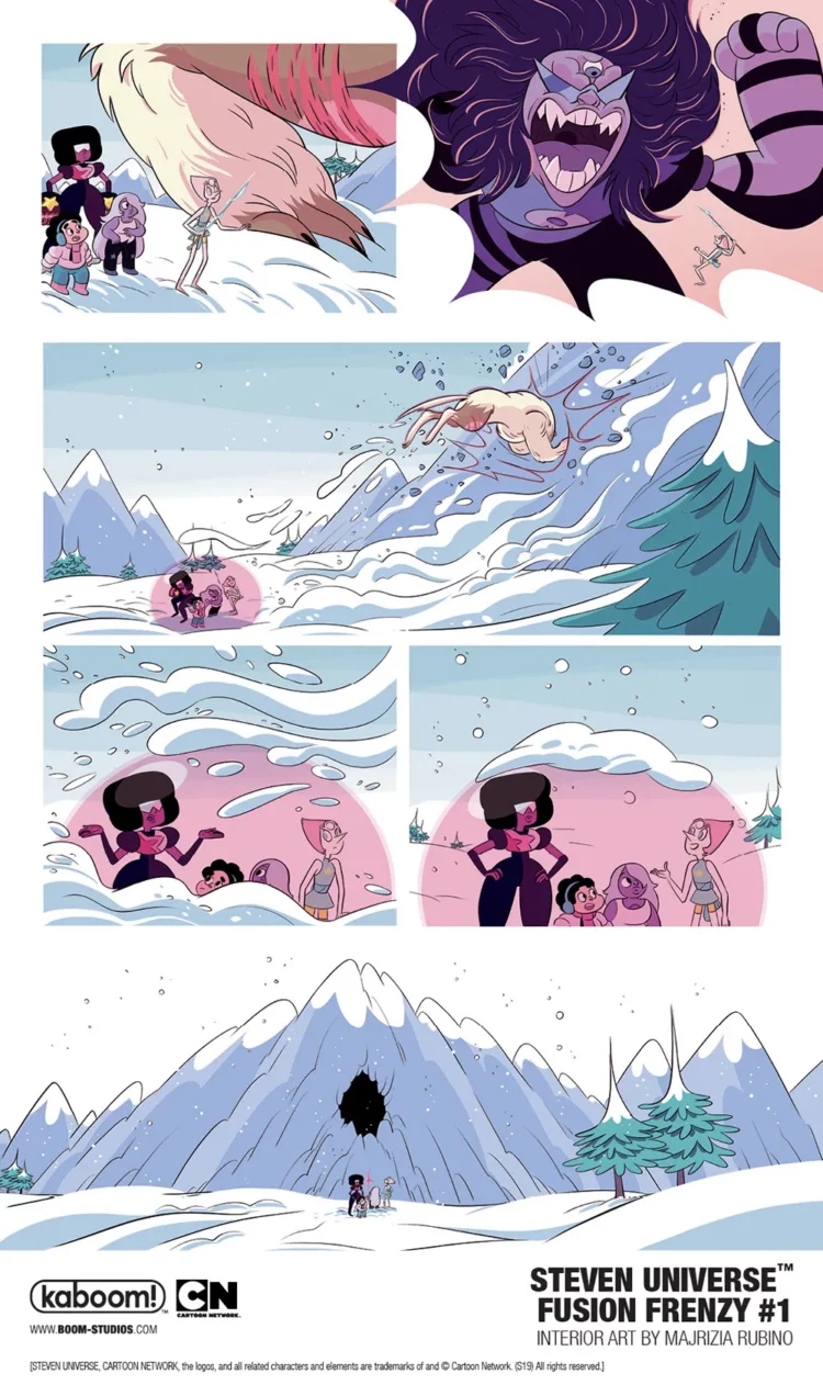 Steven Universe - Fusion Frenzy | Fumetti | Maurizia Rubino Illustratrice & Fumettista