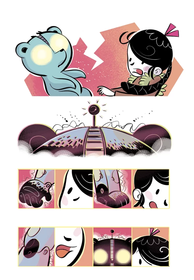 Tobiko | Berthile et le monde sans espoir | Bande Dessinée | Maurizia Rubino Illustratrice & Dessinateur