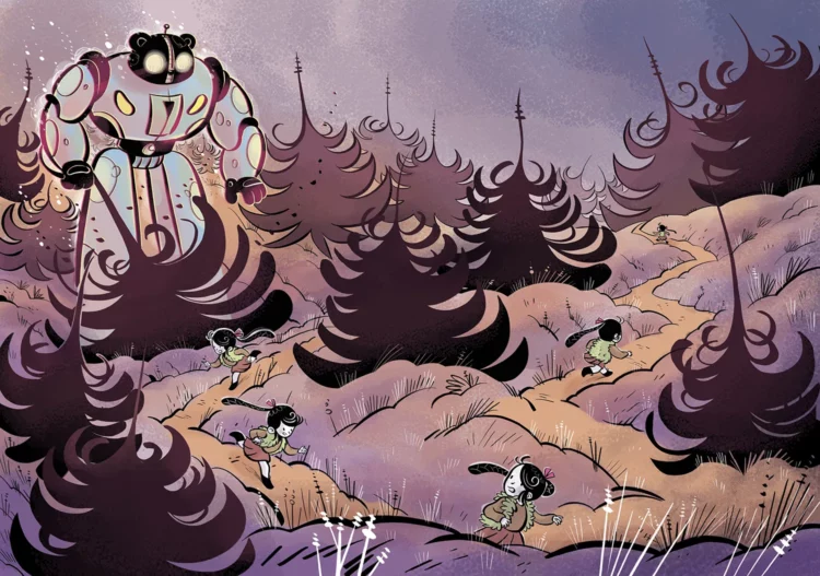 Tobiko | Berthile et le monde sans espoir | Comics | Illustrations | Maurizia Rubino Illustrator & Comic Artist