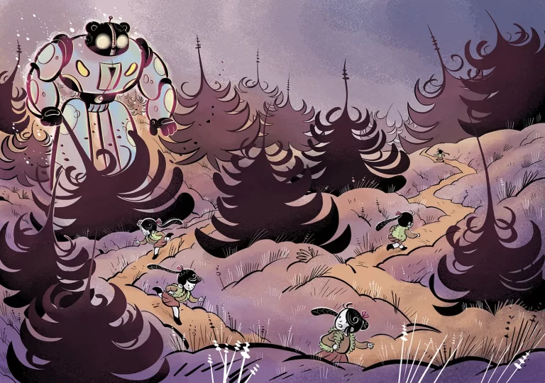 Tobiko | Berthile et le monde sans espoir | Comics | Illustrations | Maurizia Rubino Illustrator & Comic Artist