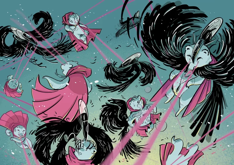 Tobiko | Comics | Illustration | Maurizia Rubino Illustrator & Comic Artist