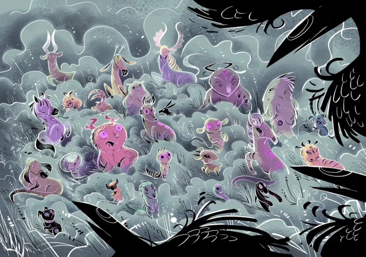 Tobiko | Comics & Illustrations | Maurizia Rubino Illustrator & Comic Artist