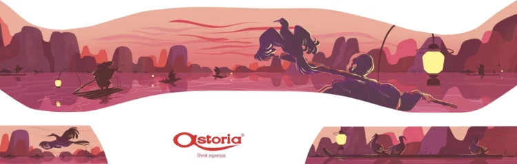 Astoria Think Espresso Design | Grafica & Illustrazione | Maurizia Rubino Illustratrice & Fumettista
