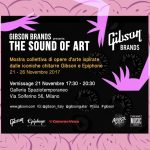 Gibson Brands | The Sound Of Art | Exhibition 2017 | Maurizia Rubino Illustrator & Comic Artist