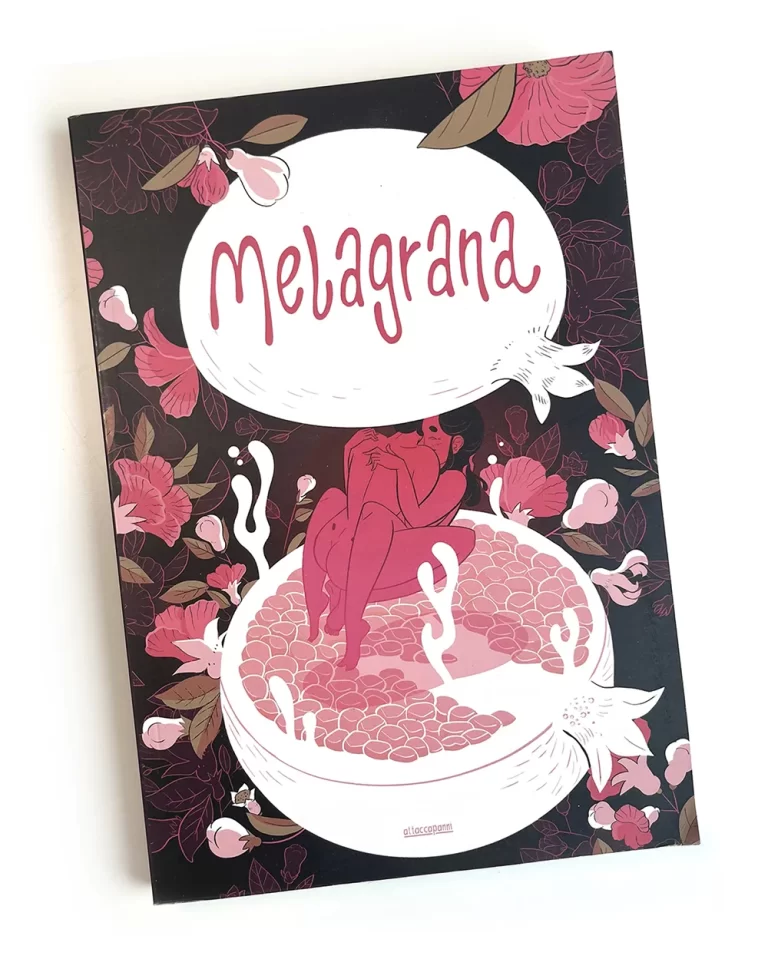 Melograna | Illustrazione Copertina | Maurizia Rubino Illustratrice & Fumettista